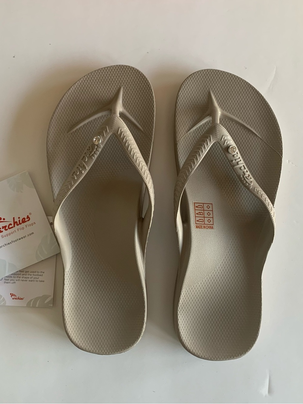 Archies Crystal Flipflops